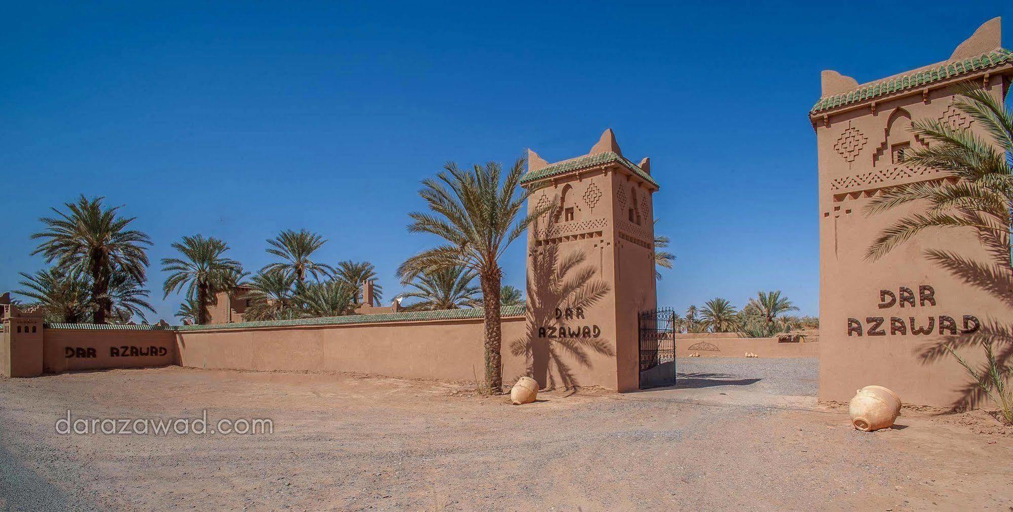 Dar Azawad Hotel M'Hamid Exterior foto